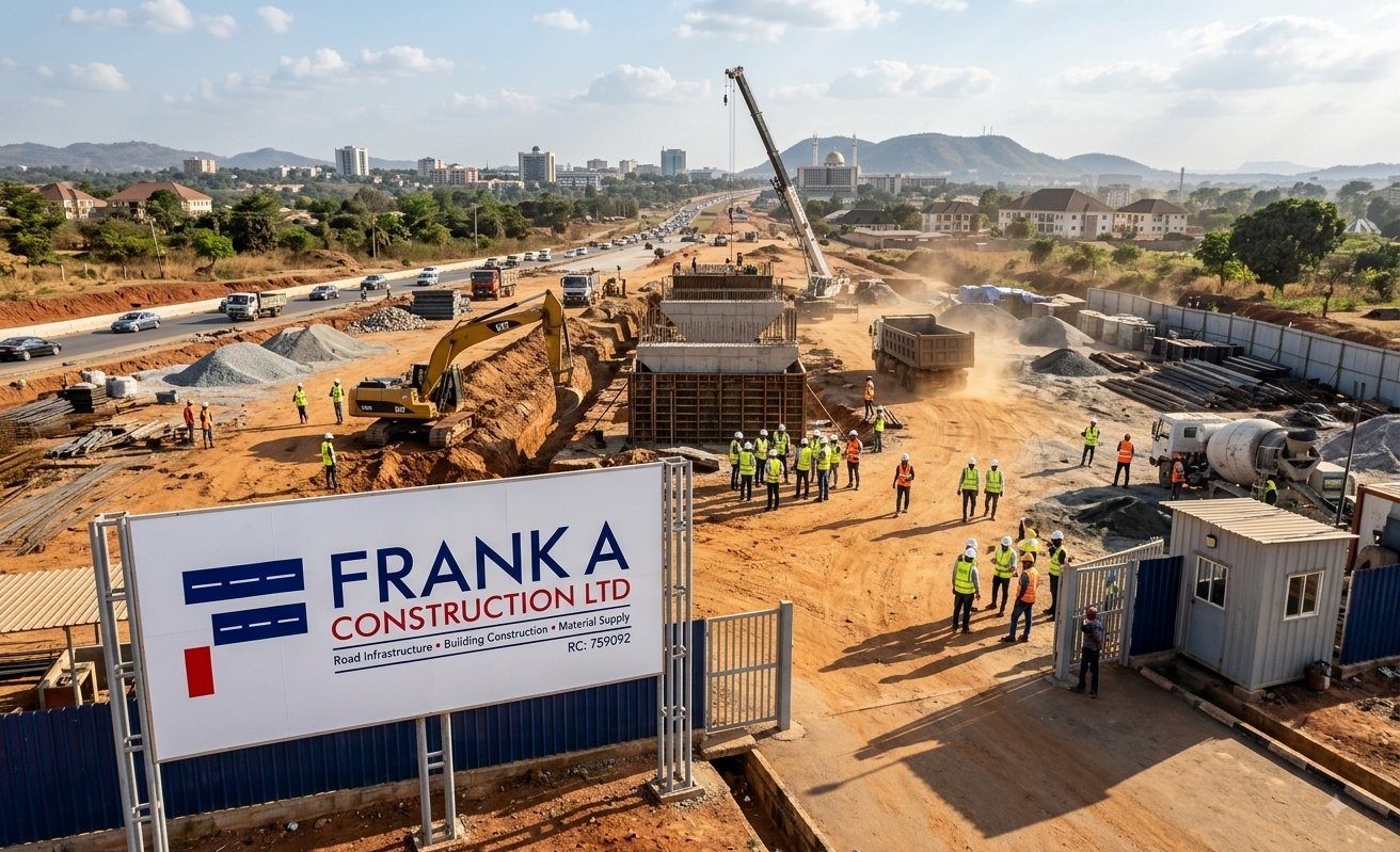 Frank A Construction Site Operations in Abuja