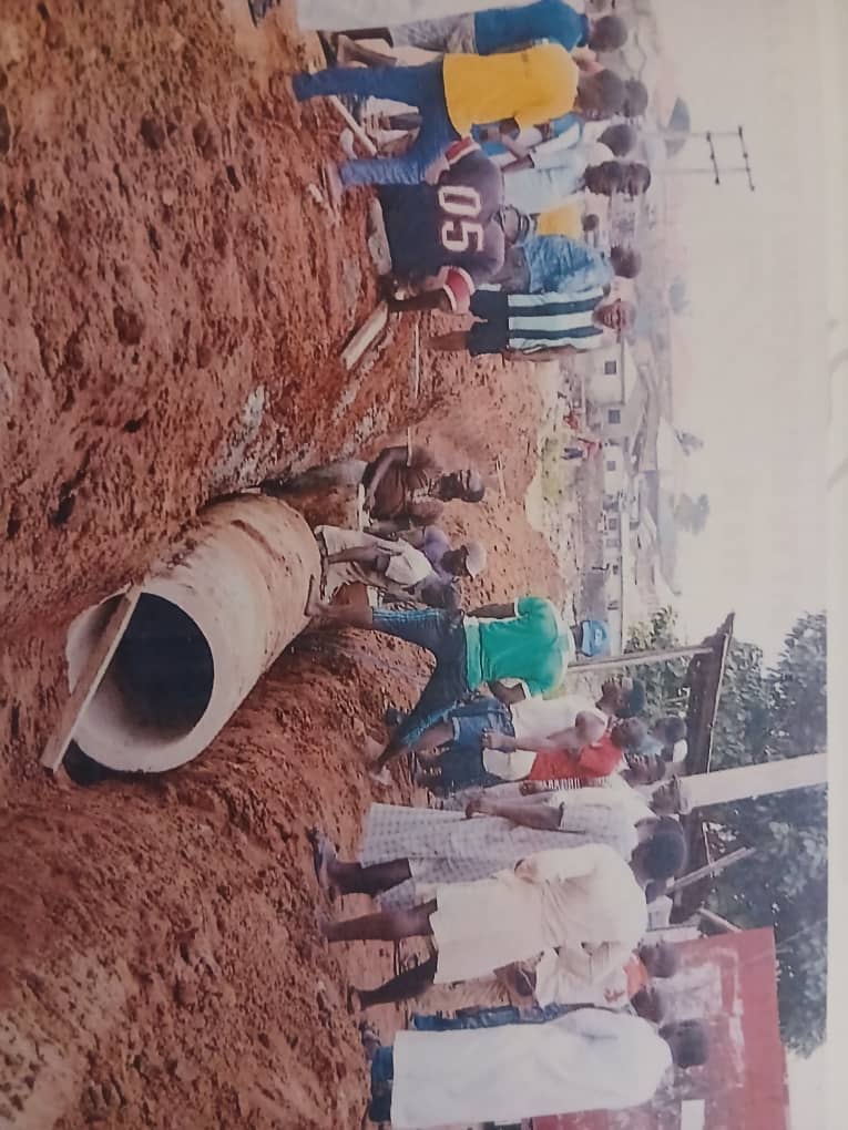 Construction of ring culvert at gwagwalada Abuja